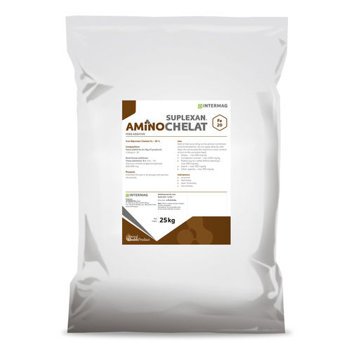 Animal feed supplement - SUPLEXAN AMINOCHELAT  - INTERMAG Sp. z o.o. - cattle / poultry / for pigs