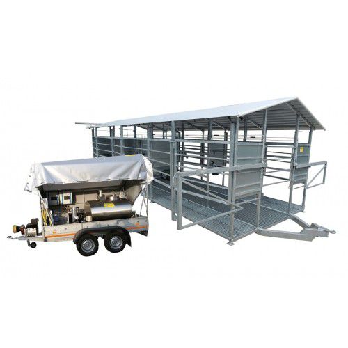Cow milking parlour - MOOTECH - JSC Mototecha - parallel / tandem / mobile