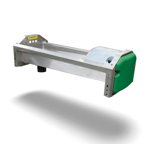 Cattle waterer - GV150 - LA BUVETTE - trough / stainless steel / multi-access