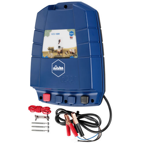 Batterypowered fence energizer WZG 180 B Lister