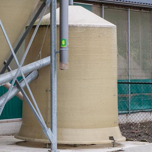 Silo weighing scale - MEX series - M.I.P. NV - Mertens Industrial Products