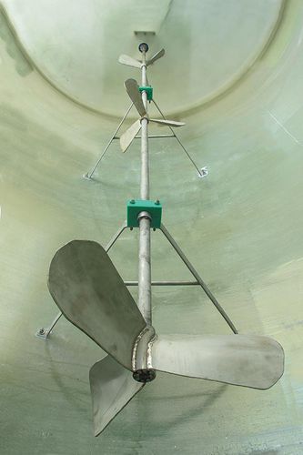 Vertical agitator - M.I.P. NV - Mertens Industrial Products - stainless steel