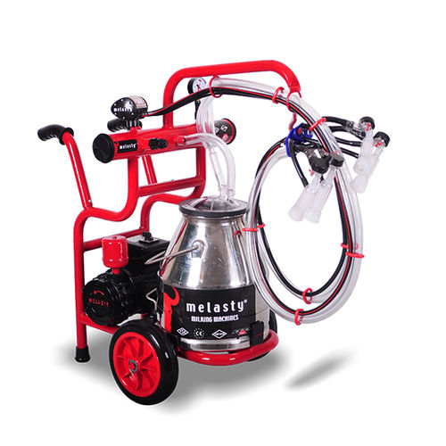 Sheep milking machine - TJKKY 2-PS - Melasty Milking Machines & Equipment - electric / mobile