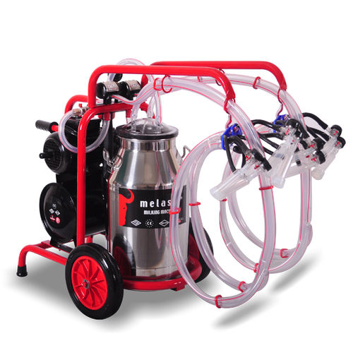 Sheep milking machine - TKKY 4-PS - Melasty Milking Machines & Equipment - electric / mobile