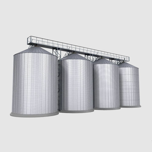 Grain silo - MIAL - MASSINI INDUSTRIES srl - for food products / commercial production / metal