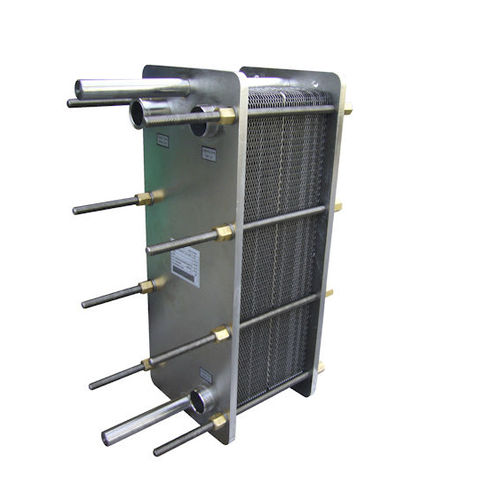 Plate heat exchanger - MILKPLAN S.A. - for milk cooler