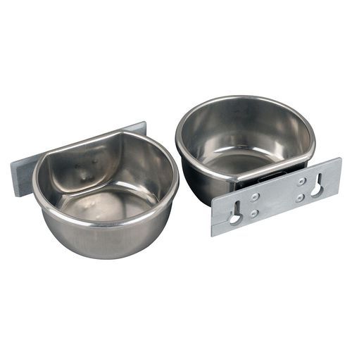 Poultry bowl - SS300N - Olba B.V. - for rodents / stainless steel / wall-mounted