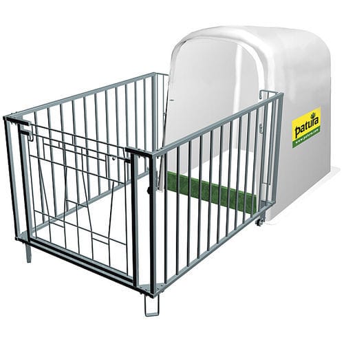 Livestock hutch - 361130 - PATURA KG - calf / individual / plastic