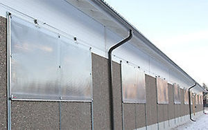 Air inlet for livestock buildings - Pellon Group Oy - wall-mounted