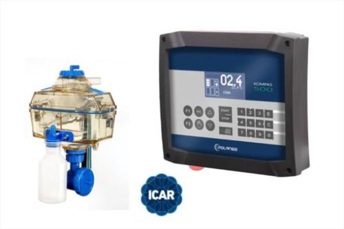 Yield milk meter - Multifunctional controller KOMPAS 500- ICAR - POLANES Ltd.