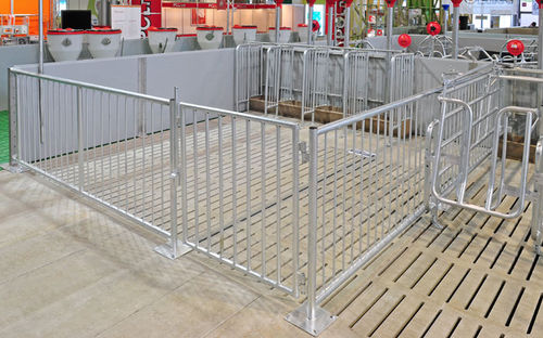 Livestock dividing panel - POLnet Sp. z o.o. i Wspólnicy - for pigs / metal