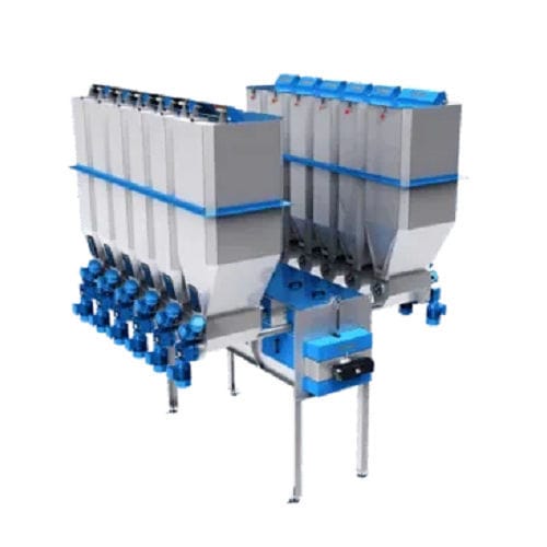 Dosing unit with weighing system - ROSAL Instalaciones Agroindustriales, S.A. - feed / automatic
