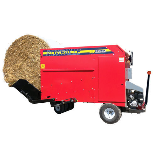 Self-propelled straw blower - ROVIPAILLE - Rovibec Agrisolusions - bedding / for round bales