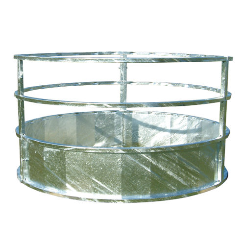 Sheep hay rack - RMC 160 BH - SATENE SAS - for goats / galvanized steel / multi-access