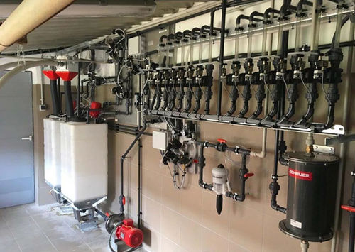 Pig feeding equipement - BABYFEED  - Schauer Agrotronic GmbH - stationary / liquid feed