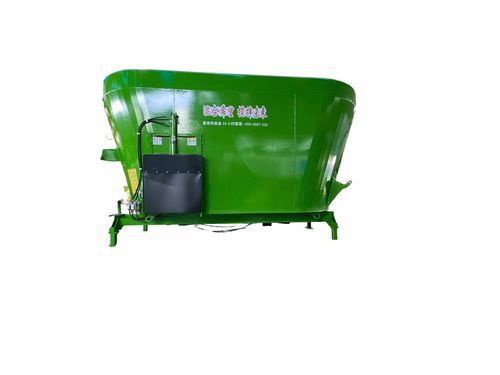 Vertical feed mixer - 9JGL-18/2 - Tai'an Yimeite Machinery Co., Ltd. - towed / stationary / front discharge