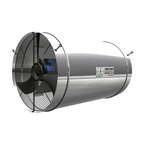 Gas air heater - agriTERM - TERMOTECNICA PERICOLI - ceiling-mounted / farm building / for greenhouse