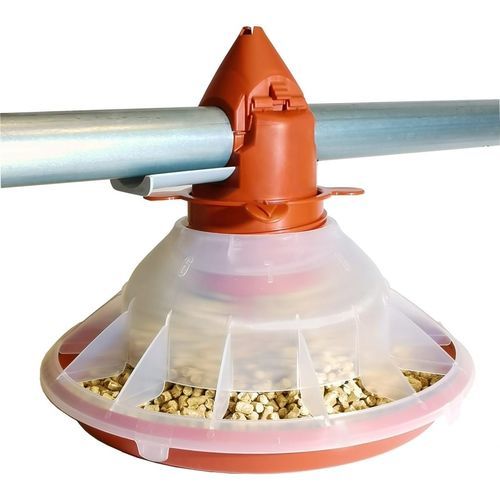 Poultry feeding equipement - ACCES para broilers - TIGSA - chain / auger feed / conveyor belt