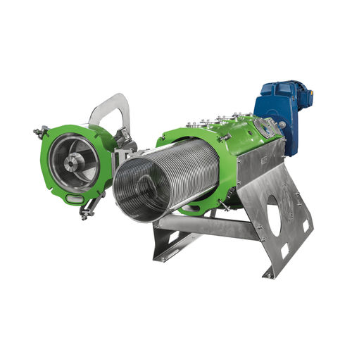 Bedding slurry separator - UTS Separator FSP B  - Anaergia Technologies GmbH - conveyor belt