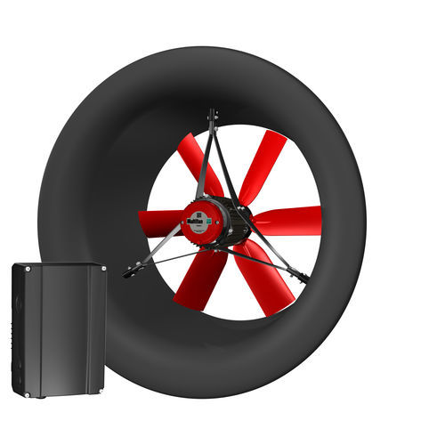 Farm building fan - H series - VOSTERMANS VENTILATION B.V. - for air circulation / wall-mounted / axial
