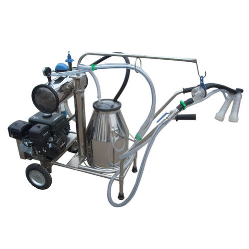 Goat milking machine - PM-05G - Zibo Lujin Machinery Factory - gasoline / mobile