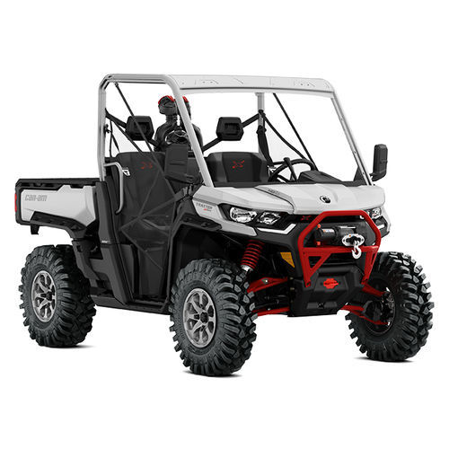 2WD side-by-side vehicle - TRAXTER X MR HD10 - Can-Am - 4x4 / 3-seater / with dump bed