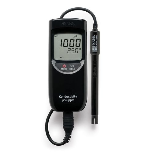 Temperature analyzer meter - HI99300 - Hanna Instruments - EC / TDS / portable