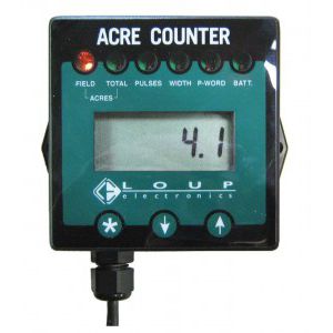 Portable hectare counter - Loup Electronics Inc - compact / for tractors
