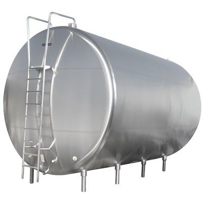 Milk tank - Paul Mueller Company - vertical / horizontal / stainless steel