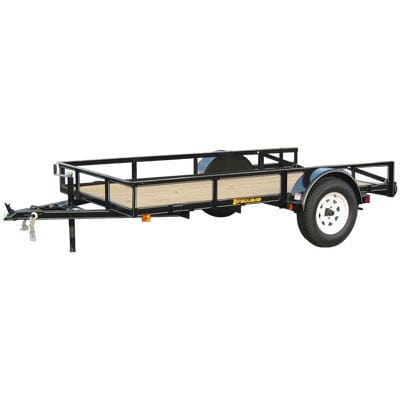 Flatbed trailer - 510, 610 - Pequea - single-axle / agricultural / equipment