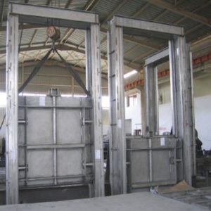Roller wall penstock - Waterman Industries - stainless steel