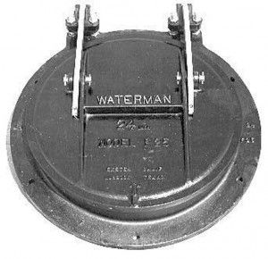 Drainage gate - F-25 - Waterman Industries - irrigation / PTFE / brass