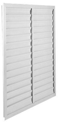 Aluminum shutter - PV, PZ, PX - Munters - PVC / farm building