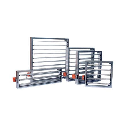 Plastic shutter - SM24 - Munters - farm building / for greenhouse