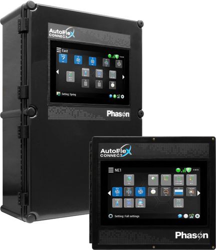 Farm building climate controller - AutoFlex Connect II - Artex Barn Solutions LTD. - temperature / humidity / lighting