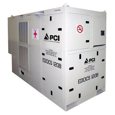 Oxygenator with oxygen analyzer - EDOCS 120B - PCI Gases - with pressure controller