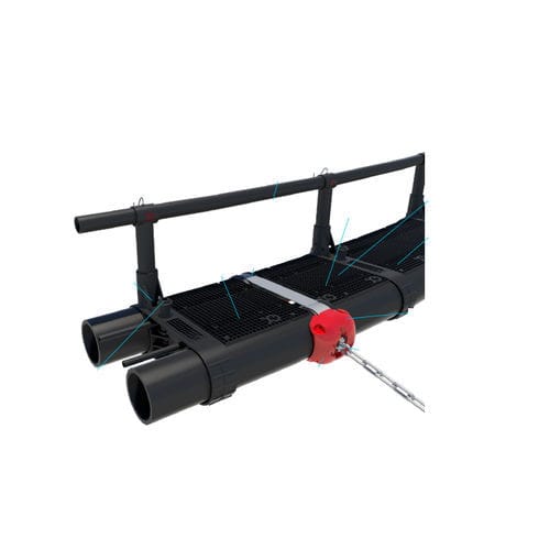 Floating fish cage Polarcirkel 500RS AKVA group plastic / round