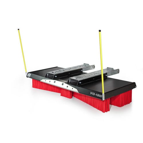 Mounted sweeper - V13 series - Actisweep - for barns / front-mount / snow removal