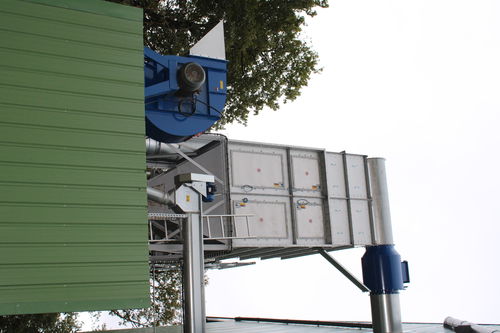 Cyclone dust collector - filtre à poussières - AGRICONSULT - for silo