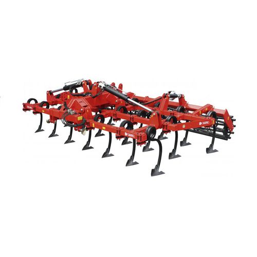 Mounted stubble cultivator - GRIZZLY XL  - Akpil - with roller / 3-point hitch / fixed