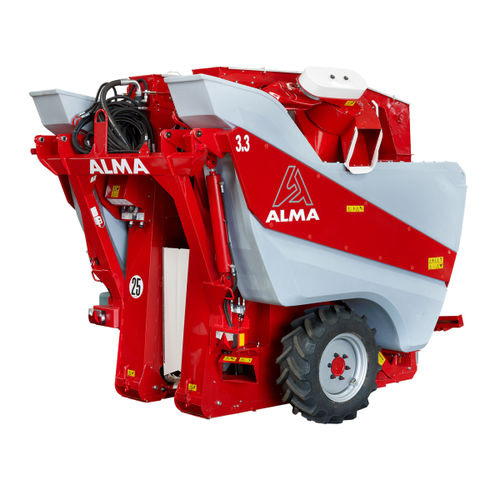 Towed grape harvesting machine - Sélecta 3.3 - Alma