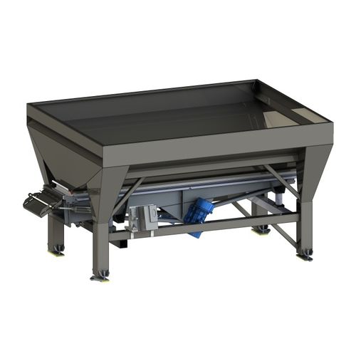 Grape receiving hopper - CV 20 - Amos Industries - loading