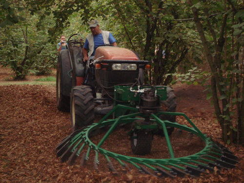 Mounted sweeper - Facma - arboriculture / front-mount / tree branch