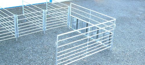 Livestock gate - Galonnier - corral / for sheep / metal
