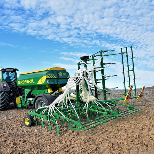 Pneumatic direct seed drill - AIRSEM-XL/XLC-4F-SNL series - GIL - tine / towed / with fertilizer applicator