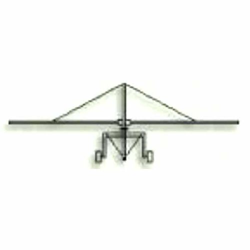 Hose-fed irrigation boom - 07.Ali AB - Giunti spa - wheeled / 2-wing / above ground cable guidance