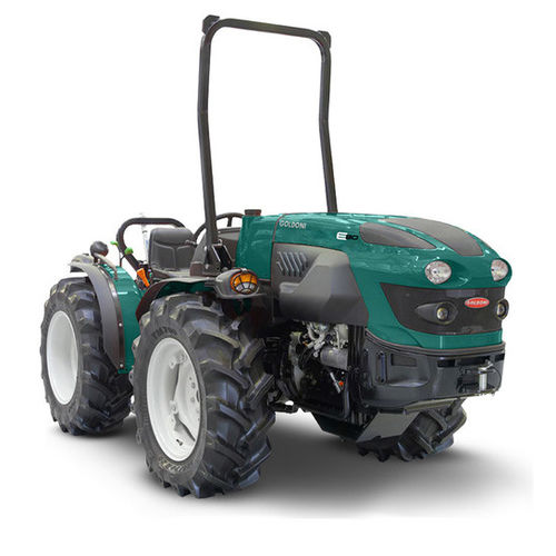 Low-profile tractor - E80 - Goldoni - synchromesh mechanical shift / wide / isodiametric