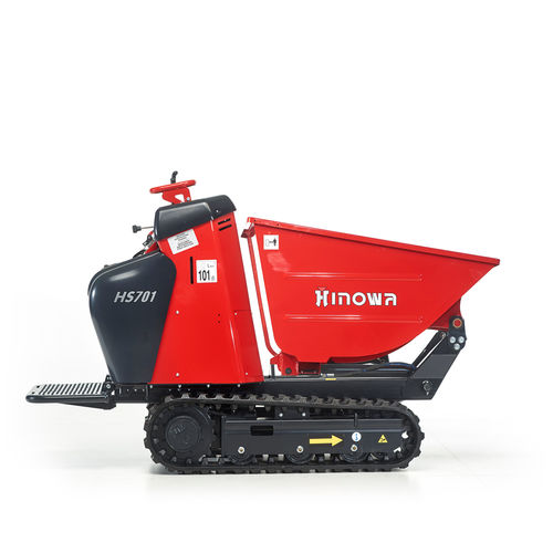 Front-loading mini dumper - HS701 - Hinowa spa - swivel-skip / crawler ...