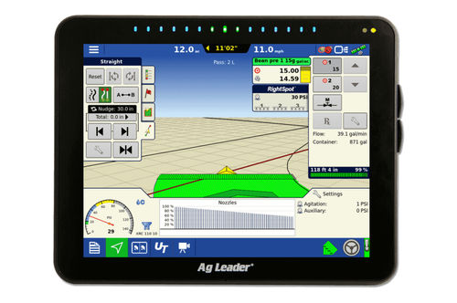 Spraying control system - Right Spot - Innov GPS - GPS / flow-control / grain loss