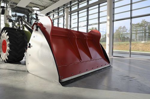 Pusher shovel bucket - Lamy Les Consructeurs - grain / for loaders / high-capacity